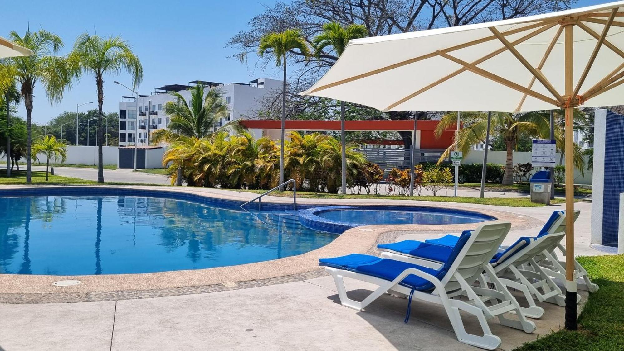 Apartamento Hermoso Y Comodo Departamento En Manzanillo Exterior foto