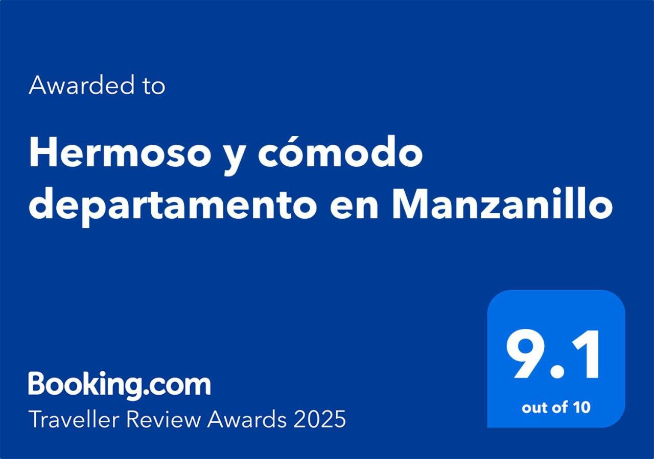 Apartamento Hermoso Y Comodo Departamento En Manzanillo Exterior foto